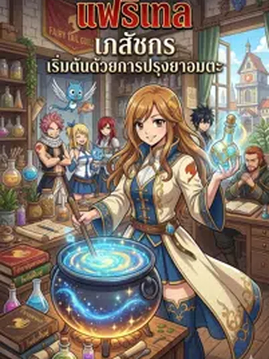 แฟรี่เทล เภสัชกร เริ่มต้นด้วยการปรุงยาอมตะ