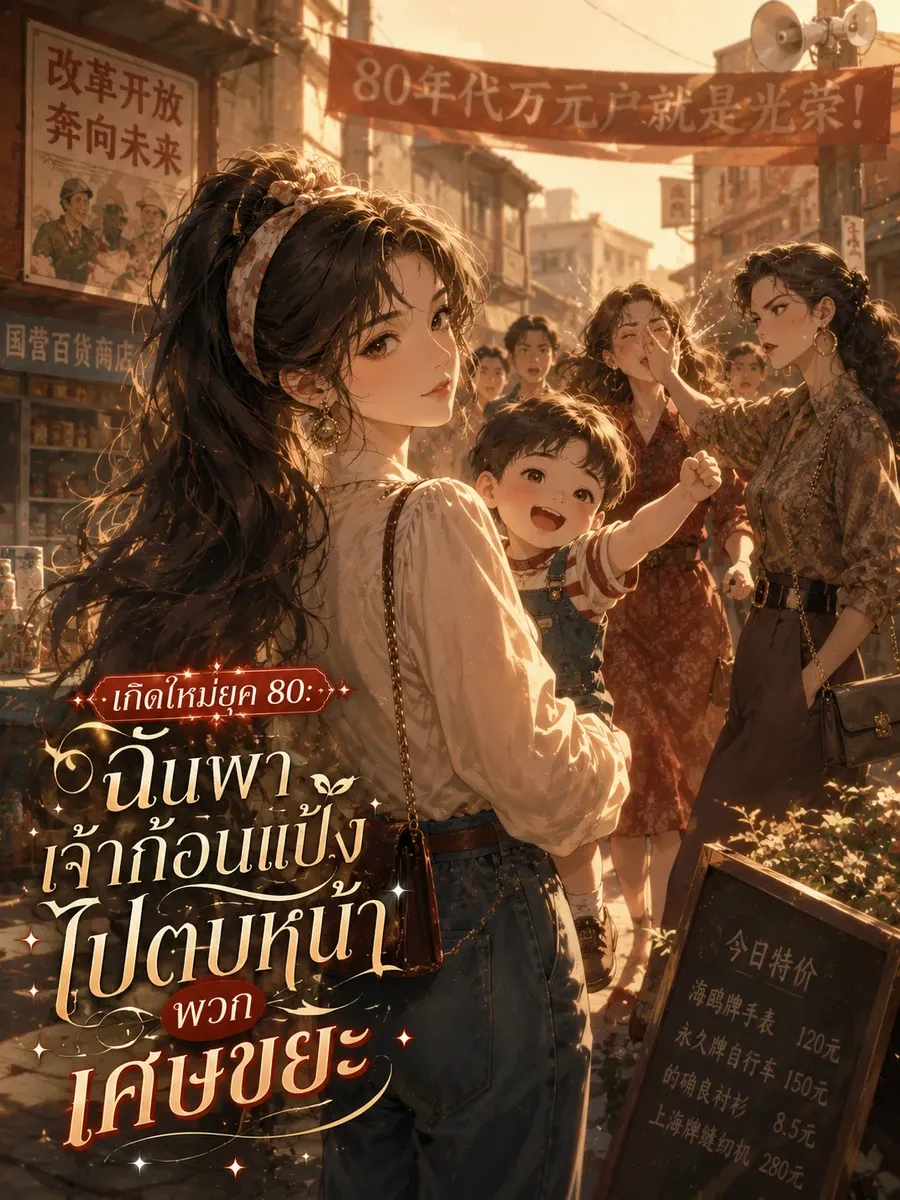 เกิดใหม่ยุค 80: ฉันพาเจ้าก้อนแป้งไปตบหน้าพวกเศษขยะ