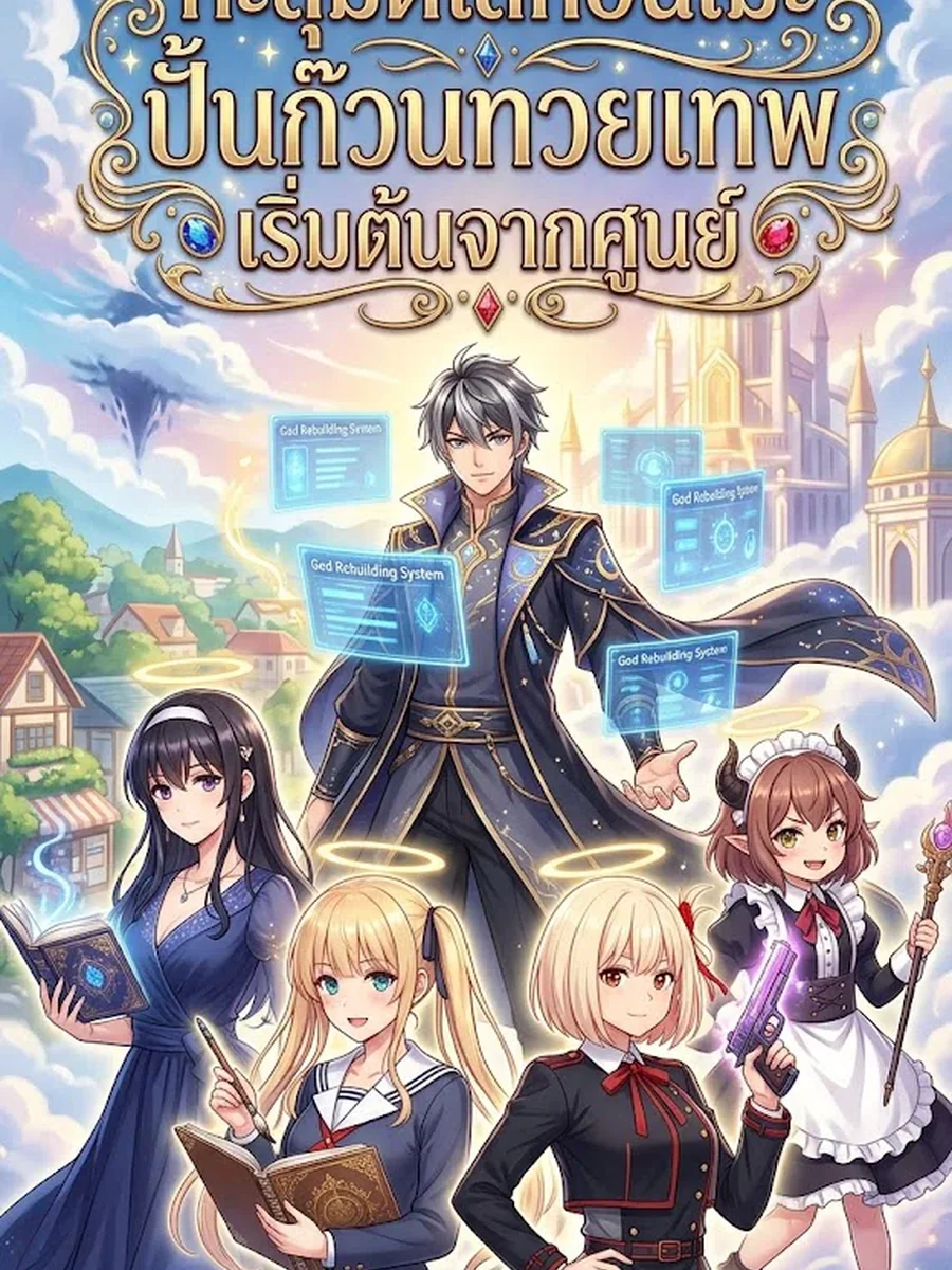 ทะลุมิติโลกอนิเมะ ปั้นก๊วนทวยเทพเริ่มต้นจากศูนย์