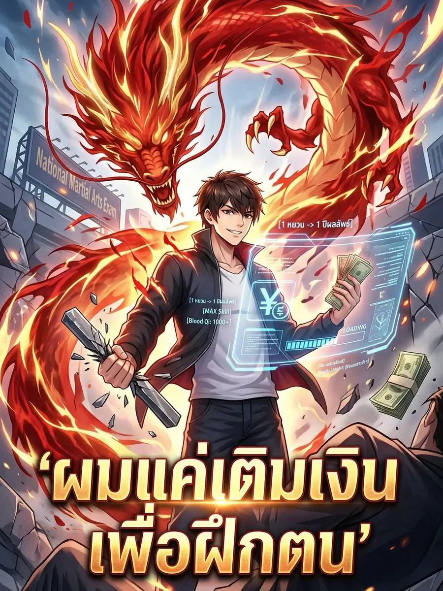ผมแค่เติมเงินเพื่อฝึกตน