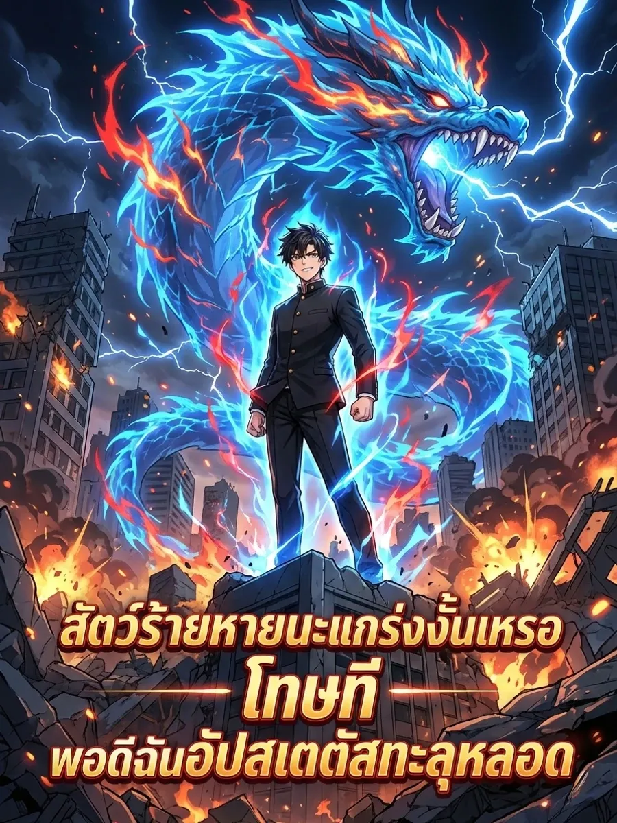 สัตว์ร้ายหายนะแกร่งงั้นเหรอ โทษที พอดีฉันอัปสเตตัสทะลุหลอด