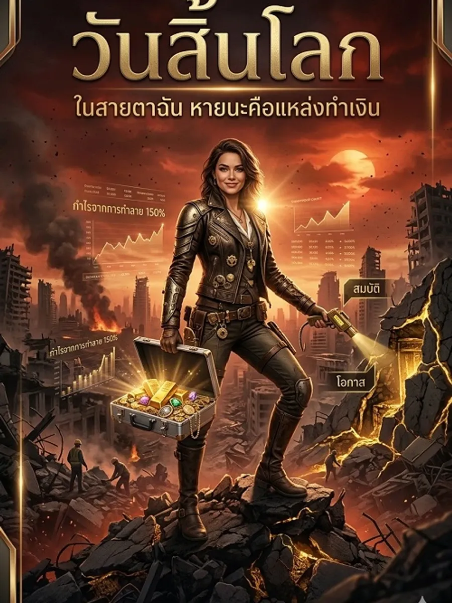 ในสายตาฉัน หายนะคือแหล่งทำเงิน