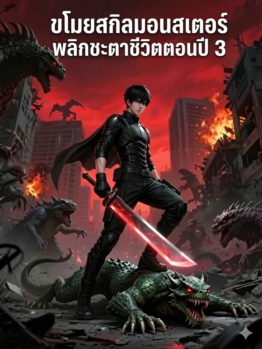 [ชนต้นฉบับ] ขโมยสกิลมอนสเตอร์ พลิกชะตาชีวิตตอนปี 3 อ่านฟรี 100 ตอน