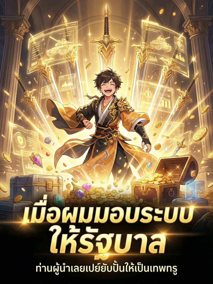 เมื่อผมมอบระบบให้รัฐบาล ท่านผู้นำเลยเปย์ยับปั้นให้เป็นเทพทรู