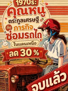[จบแล้ว]1970s คุณหนูตระกูลเศรษฐีกับภารกิจซ่อมรถไถในแดนเหนือ