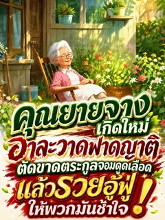 คุณยายจางเกิดใหม่ อาละวาดฟาดญาติ ตัดขาดตระกูลจอมดูดเลือด แล้วรวยอู้ฟู่ให้พวกมันช้ำใจ!