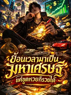 ย้อนเวลามาเป็นมหาเศรษฐี แค่ขูดหวยก็รวยได้!