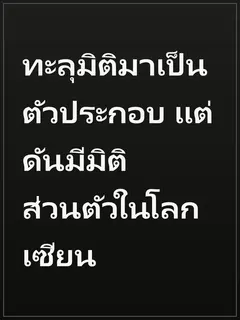 ทะลุมิติมาเป็นตัวประกอบ แต่ดันมีมิติส่วนตัวในโลกเซียน