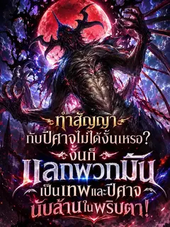 ทำสัญญากับปีศาจไม่ได้งั้นเหรอ? งั้นก็แลกพวกมันเป็นเทพและปีศาจนับล้านในพริบตา!