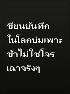 ขียนบันทึกในโลกบ่มเพาะ ข้าไม่ใช่โจรเฉาจริงๆ