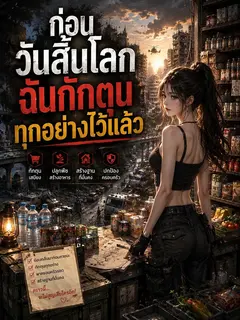 ก่อนวันสิ้นโลก ฉันกักตุนทุกอย่างไว้แล้ว