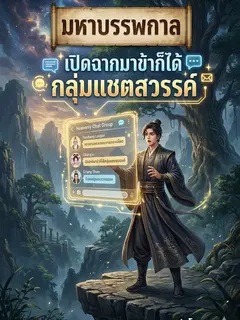 มหาบรรพกาล เปิดฉากมาข้าก็ได้กลุ่มแชตสวรรค์