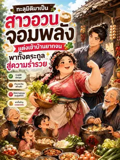 [จบ] ทะลุมิติมาเป็นสาวอวบจอมพลัง แต่งเข้าบ้านยากจน พาทั้งตระกูลสู่ความร่ำรวย