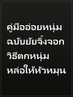คู่มืออ่อยหนุ่มฉบับยัยจิ้งจอก วิธีตกหนุ่มหล่อให้หัวหมุน
