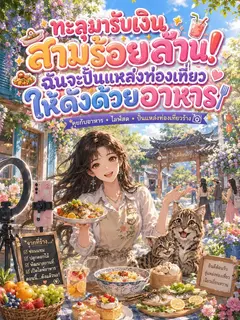 [จบแล้ว]ทะลุมารับเงินสามร้อยล้าน! ฉันจะปั้นแหล่งท่องเที่ยวให้ดังด้วยอาหาร