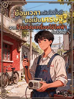 ย้อนเวลากลับไปทั้งที ขอเป็นเศรษฐีจากร้านซ่อมเครื่องใช้ไฟฟ้าก็แล้วกัน!