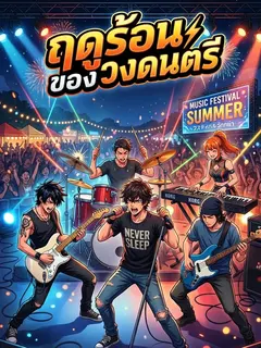 ฤดูร้อนของวงดนตรี