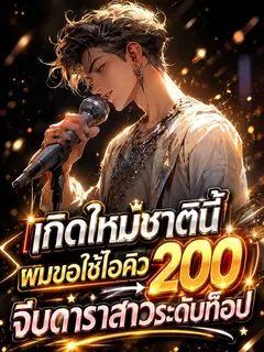 เกิดใหม่ชาตินี้ผมขอใช้ไอคิว 200 จีบดาราสาวระดับท็อป
