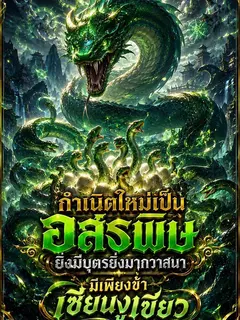 กำเนิดใหม่เป็นอสรพิษ ยิ่งมีบุตรยิ่งมากวาสนา มีเพียงข้าเซียนงูเขียว