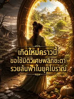 เกิดใหม่คราวนี้ ขอใช้มิติวิเศษพลิกชะตา รวยล้นฟ้าในยุคโบราณ