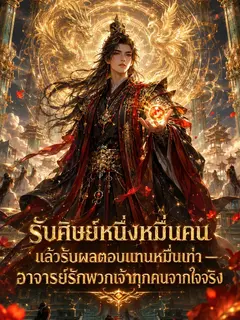 รับศิษย์หนึ่งหมื่นคน แล้วรับผลตอบแทนหมื่นเท่า—อาจารย์รักพวกเจ้าทุกคนจากใจจริง
