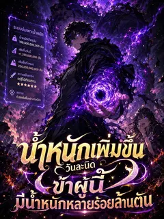 น้ำหนักเพิ่มขึ้นวันละนิด ข้าผู้นี้มีน้ำหนักหลายร้อยล้านตัน