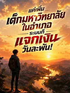 แค่เพิ่มเด็กมหาวิทยาลัยในอำเภอ ระบบก็แจกเงินวันละพัน!