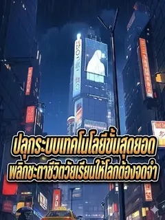 ปลุกระบบเทคโนโลยีขั้นสุดยอดพลิกชะตาชีวิตวัยเรียนให้โลกต้องจดจำ