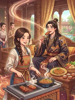 เมื่อแม่ค้าสตรีทฟู้ดหลงยุค ทำเอาผู้ยิ่งใหญ่ติดใจจนหัวปักหัวปำ