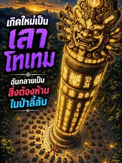 เกิดใหม่เป็นเสาโทเทม ฉันกลายเป็นสิ่งต้องห้ามในป่าลี้ลับ
