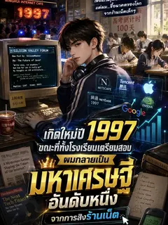 [จบ] เกิดใหม่ปี 1997 ขณะที่ทั้งโรงเรียนเตรียมสอบ ผมกลายเป็นมหาเศรษฐีอันดับหนึ่งจากการสิงร้านเน็ต