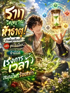 รากวิญญาณห้าธาตุบำเพ็ญเชื่องช้าแล้วอย่างไร? ข้ามีมิติเร่งกาลเวลาร้อยเท่า!