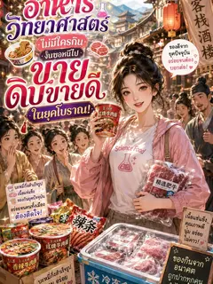 อาหารวิทยาศาสตร์ไม่มีใครกินงั้นขอหนีไปขายดิบขายดีในยุคโบราณ!