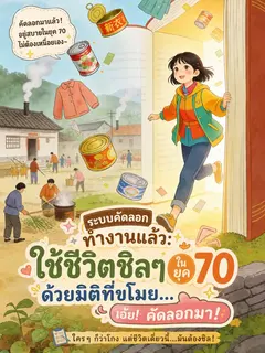 (จบแล้ว) ระบบคัดลอกทำงานแล้ว: ใช้ชีวิตชิลๆ ในยุค 70 ด้วยมิติที่ขโมย... เอ้ย คัดลอกมา!