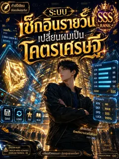 ระบบเช็กอินรายวันเปลี่ยนผมเป็นโคตรเศรษฐี