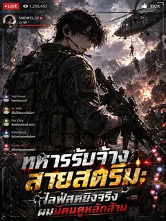 [จบแล้ว] ทหารรับจ้างสายสตรีม: ไลฟ์สดยิงจริง ผมมีคนดูหลักล้าน