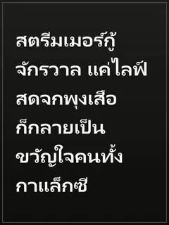 สตรีมเมอร์กู้จักรวาล แค่ไลฟ์สดจกพุงเสือ ก็กลายเป็นขวัญใจคนทั้งกาแล็กซี