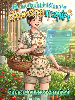 กลับบ้านไปทำไร่ไถนา ฉันจะรวยทะลุฟ้าด้วยระบบสาวสวยรวยทรัพย์