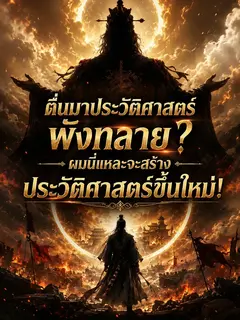 ตื่นมาประวัติศาสตร์พังทลาย? ผมนี่แหละจะสร้างประวัติศาสตร์ขึ้นใหม่!