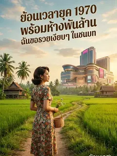 ย้อนเวลายุค 1970 พร้อมห้างพันล้าน ฉันขอรวยเงียบๆ ในชนบท