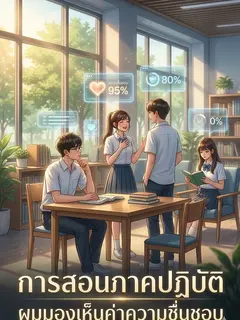การสอนภาคปฏิบัติ ผมมองเห็นค่าความชื่นชอบ