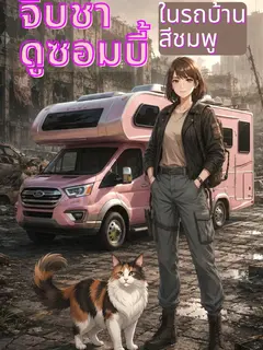 จิบชาดูซอมบี้ ในรถบ้านสีชมพู