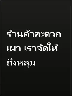 ร้านค้าสะดวกเผา เราจัดให้ถึงหลุม