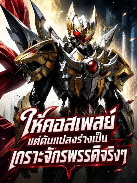 ให้คอสเพลย์ แต่ดันแปลงร่างเป็นเกราะจักรพรรดิจริงๆ