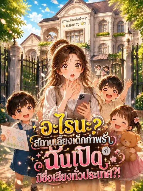 อะไรนะ? สถานเลี้ยงเด็กกําพร้าที่ฉันเปิดมีชื่อเสียงทั่วประเทศ?