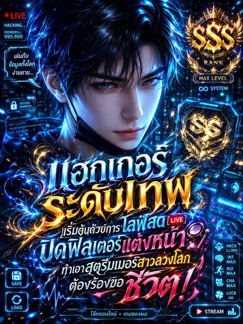 แฮกเกอร์ระดับเทพ เริ่มต้นด้วยการไลฟ์สดปิดฟิลเตอร์แต่งหน้า ทำเอาสตรีมเมอร์สาวลวงโลกต้องร้องขอชีวิต!