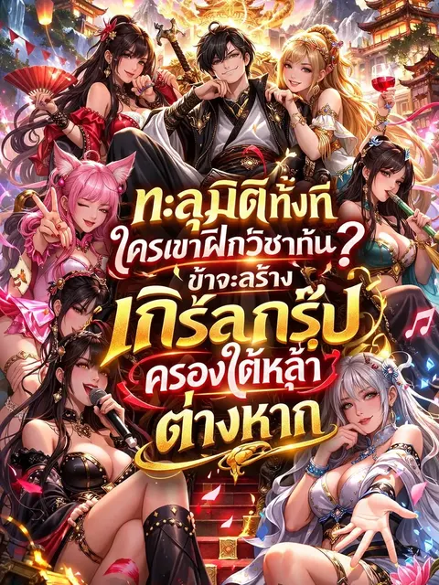ทะลุมิติทั้งที ใครเขาฝึกวิชากัน? ข้าจะสร้างเกิร์ลกรุ๊ปครองใต้หล้าต่างหาก