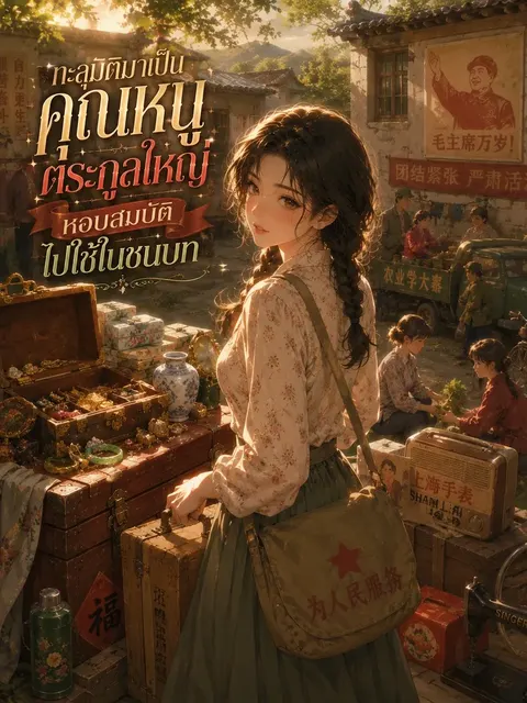 ทะลุมิติมาเป็นคุณหนูตระกูลใหญ่ หอบสมบัติไปใช้ในชนบท