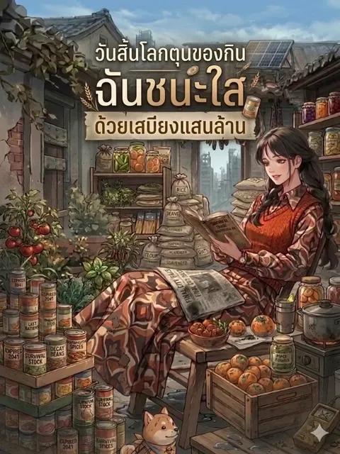 วันสิ้นโลกตุนของกิน ฉันชนะใสๆ ด้วยเสบียงแสนล้าน