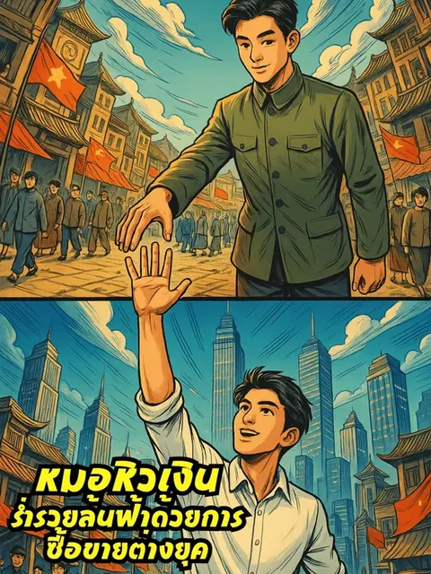 หมอหิวเงิน ร่ำรวยล้นฟ้าด้วยการซื้อขายต่างยุค